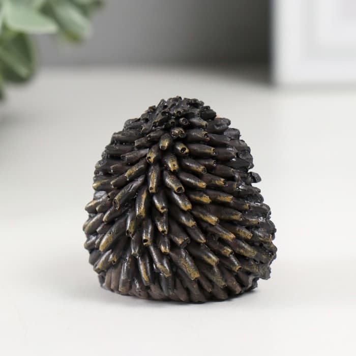 Фигурка полистоун «Ёжик с яблоком», 3.8×4.7×4.4 см, МИКС