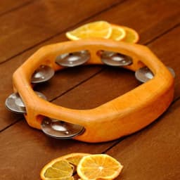 Сувенирный музыкальный инструмент «Тамбурин» 17×16×3 см