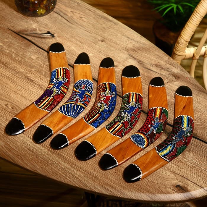 Сувенир Бумеранг «Яркий узор», 30×5×1 см, МИКС