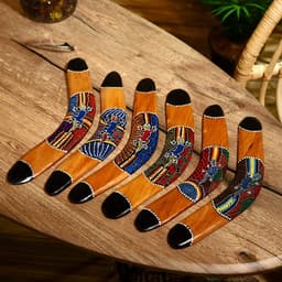 Сувенир Бумеранг «Яркий узор», 30×5×1 см, МИКС