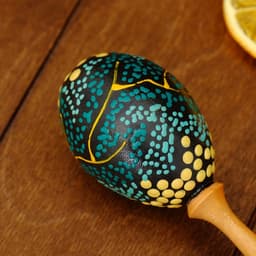 Сувенирный музыкальный инструмент «Маракас», 21×5.5×5.5 см, МИКС