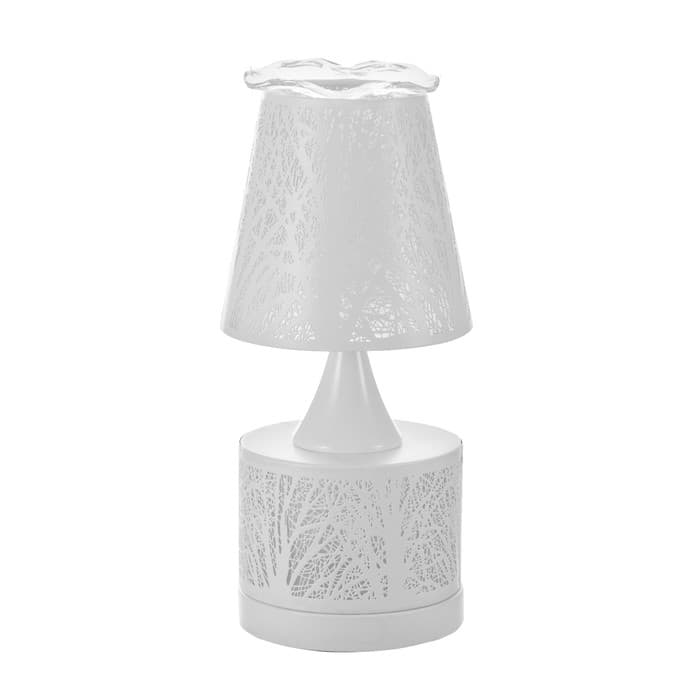 Аромалампа с подсветкой «Деревья» Е27 40 Вт+RGB белый 13×13×30 см