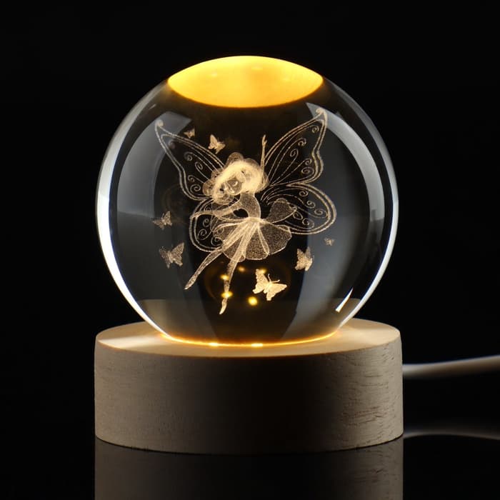 Светильник ночник «Фея», d=6 см