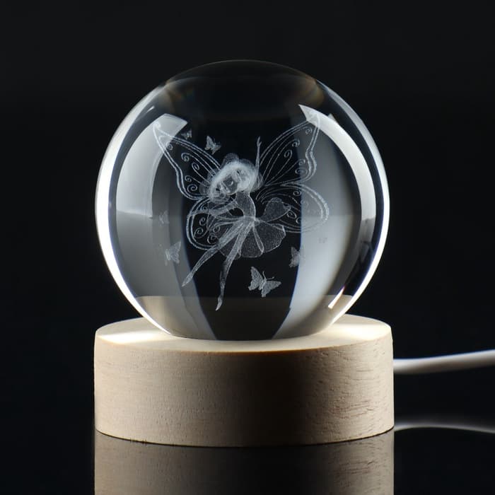 Светильник ночник «Фея», d=6 см