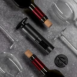 Штопор для вина Luazon, резак для фольги, чёрный