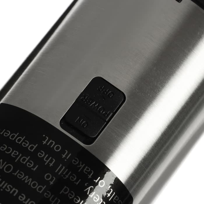 Мельница электрическая Luazon WGM-01, гравитационная, пластик, от батареек (не в компл.)