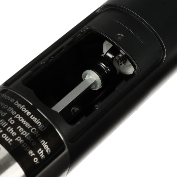 Мельница электрическая Luazon WGM-01, гравитационная, пластик, от батареек (не в компл.)