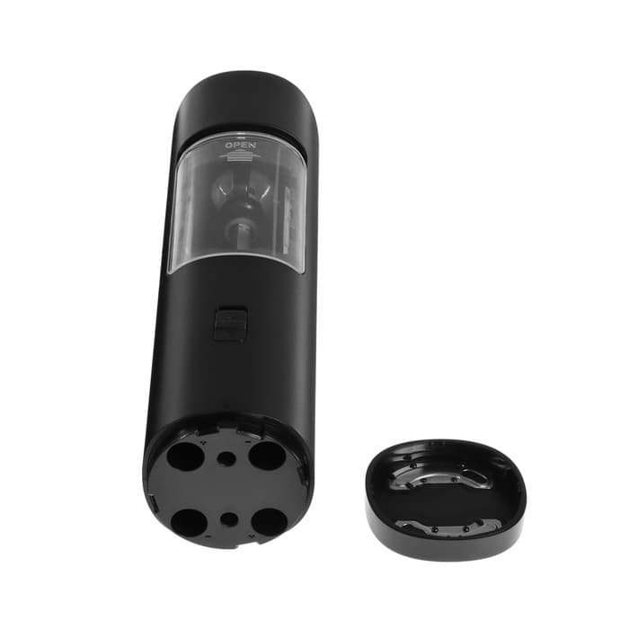 Мельница электрическая Luazon LET-006, гравитационная, 25 Вт, 85 мл, чёрная