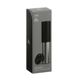 Штопор электрический Luazon LSH-09, 10 Вт, АКБ, резак для фольги, чёрный