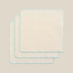 Салфетки махровые SL HOME: Frame «Айвори», 30×30 см - 3 шт., хлопок 100%, бежевые