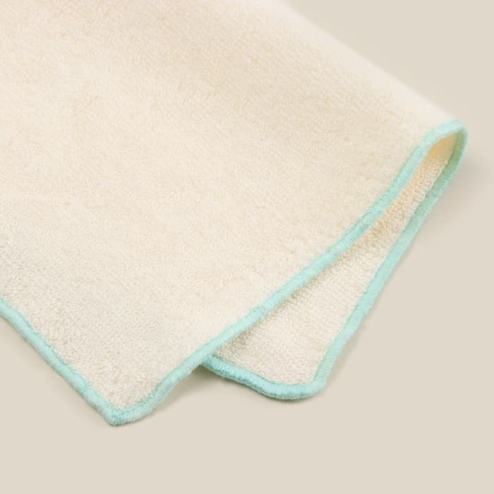 Салфетки махровые SL HOME: Frame «Айвори», 30×30 см - 3 шт., хлопок 100%, бежевые