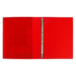 Папка-портфолио А4, Calligrata «Переменка», пластиковая, на 4 кольцах, для школьника, без вкладышей