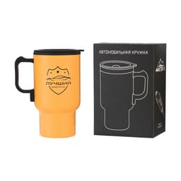 Термокружка автомобильная, 450 мл, «Лучший водитель», сохраняет тепло 4 ч, 12×17 см
