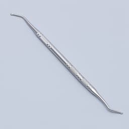 Кюретка двусторонняя, 13.5 см, цвет серебристый