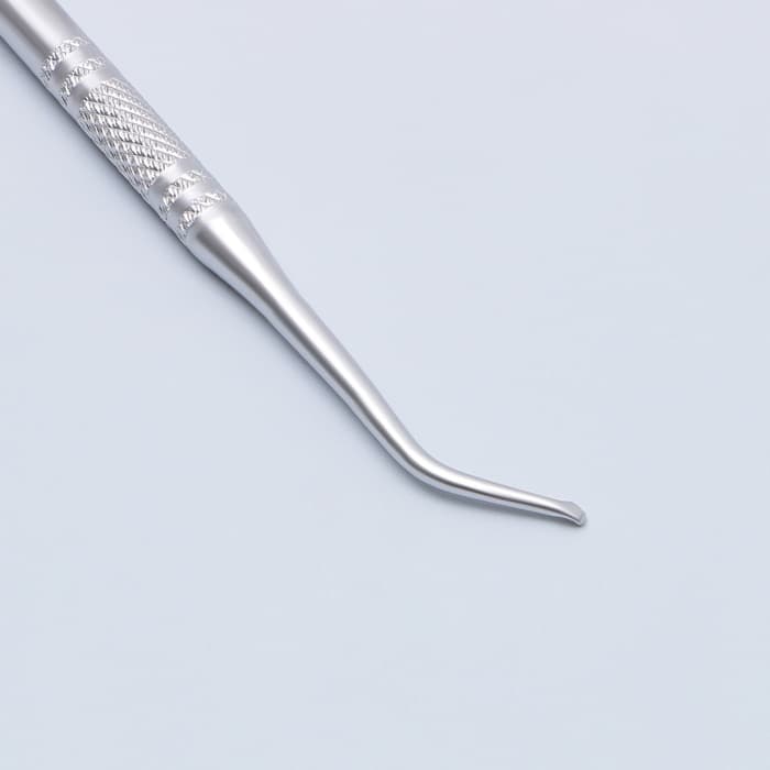 Кюретка двусторонняя, 13.5 см, цвет серебристый