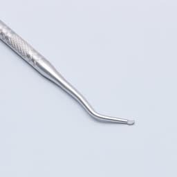 Кюретка двусторонняя, 13.5 см, цвет серебристый