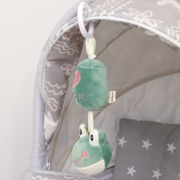 Подвеска - погремушка на кроватку/коляску Крошка Я «Лягушастик», от 3 мес.