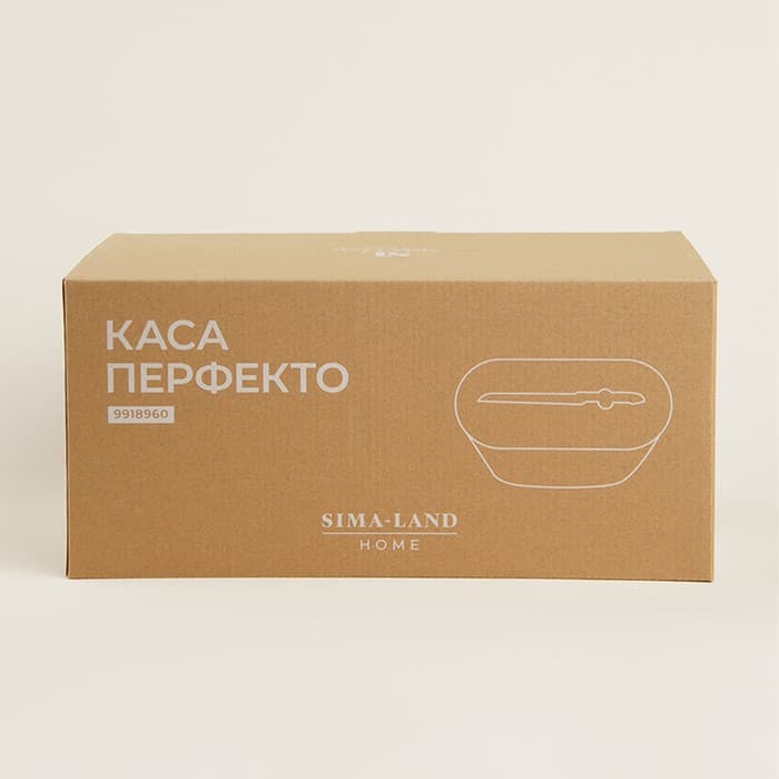 Хлебница металлическая с бамбуковой крышкой SL Home «каса Перфекто», 2 предмета: хлебница 36×20×15.5 см, длина ножа 28.3 см