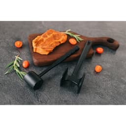 Молоток для мяса Magistro Alum black, 110 грамм, 22 см, чёрный