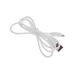 Лампа для маникюра Luazon LUF-07, UV/LED, 3 диода, 16 Вт, для типс, USB, белая