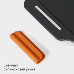 Противень для выпечки Magistro French Bakery, 27×22.5×4 см, антипригарное покрытие, чёрная