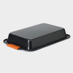 Противень для выпечки Magistro French Bakery, 37.5×23×4.7 см, антипригарное покрытие, чёрная