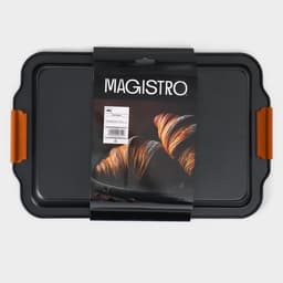 Противень для выпечки Magistro French Bakery, 41.5×26.5×5 см, антипригарное покрытие