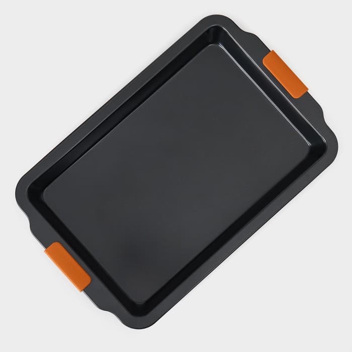 Противень для выпечки Magistro French Bakery, 47×30×5 см, антипригарное покрытие, чёрный