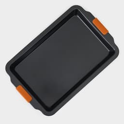 Противень для выпечки Magistro French Bakery, 47×30×5 см, антипригарное покрытие, чёрный