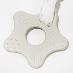 Комфортер - игрушка для сна новорожденных, Крошка Я «Серый мишка», погремушка, прорезыватель, серый