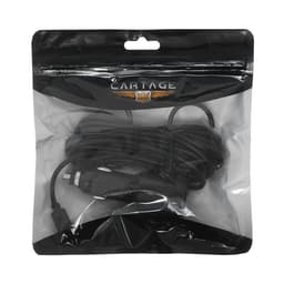 Зарядное устройство Cartage, micro USB, 2 USB 3.4 А, 5 В, провод 3.5 м