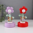 Фигурка светящаяся «Малыши под цветочком», 8×8×15 см, МИКС