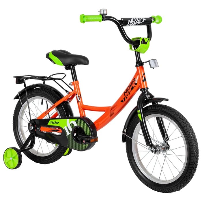 Велосипед 16" Novatrack VECTOR, оранжевый