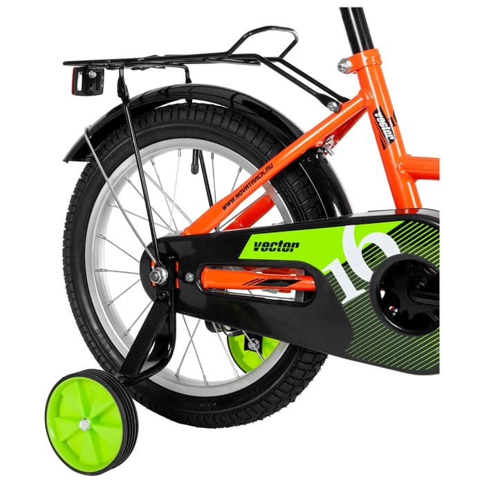 Велосипед 16" Novatrack VECTOR, оранжевый