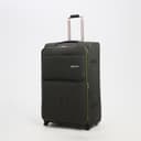 Чемодан большой 95 л (L), с расширением, кодовый замок, 3 колеса, 2 наружных кармана, хаки