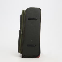 Чемодан большой 95 л (L), с расширением, кодовый замок, 3 колеса, 2 наружных кармана, хаки