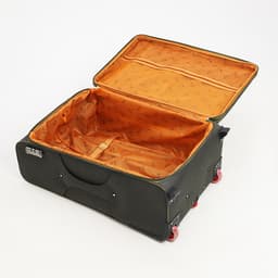 Чемодан большой 95 л (L), с расширением, кодовый замок, 3 колеса, 2 наружных кармана, хаки