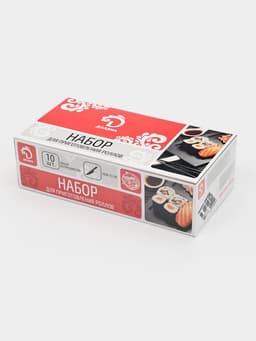 Набор для приготовления роллов Доляна «Мидори», 10 предметов + нож 15 см