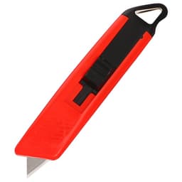 Нож универсальный трапециевидный, Calligrata TOP, 19 мм, пластик