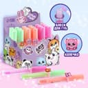 Детский блеск для губ «Милота», с колечком, 24х8 мл, МИКС