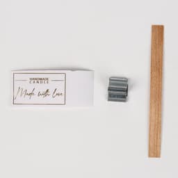 Свеча своими руками. Создание ароматической свечи с сухоцветами «Зеленое яблоко», набор для творчества