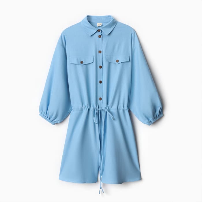 Комбинезон женский Minaku: Casual Collection, голубой размер 42