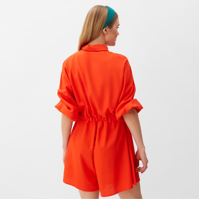 Комбинезон женский Minaku: Casual Collection, абрикосовый, размер 46