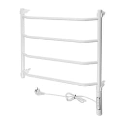 Полотенцесушитель электрический ZEIN PE-05 «Виктория», 500×600 мм, 4 переклад, диммер, белый