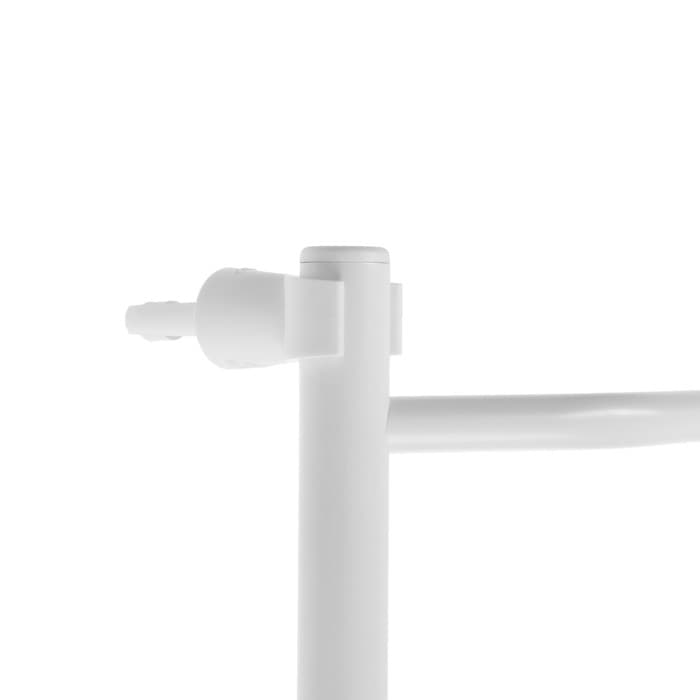 Полотенцесушитель электрический ZEIN PE-05 «Виктория», 500×600 мм, 4 переклад, диммер, белый