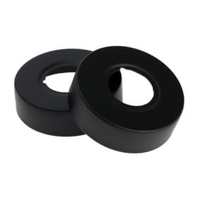 Отражатель для смесителя ZEIN Z3678, набор 2 шт., d=60 мм, высота 18 мм, нерж.сталь, черные