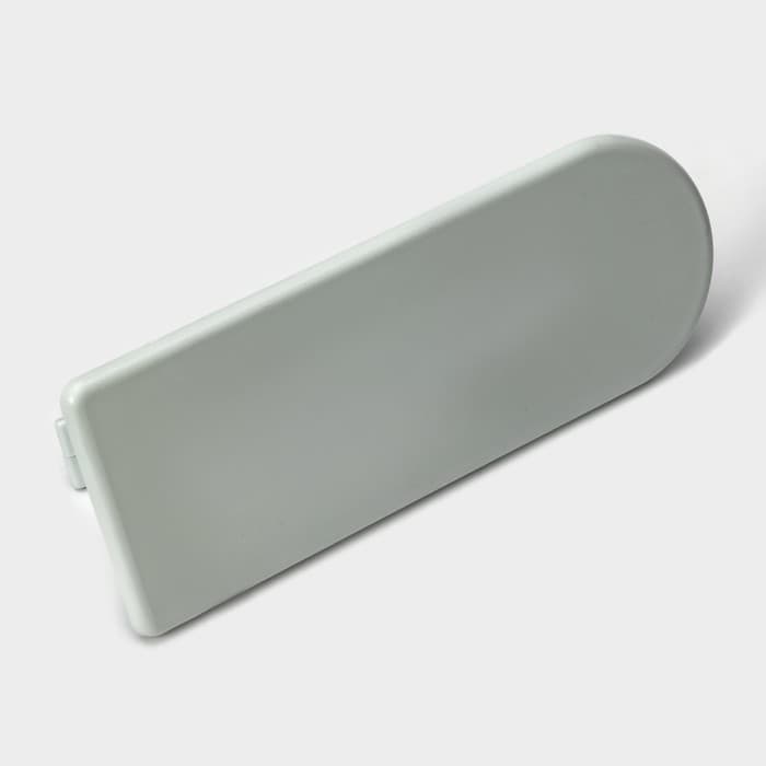 Кондитерский утюжок для мастики Доляна, 20.5×7.2 см, пластик, серый