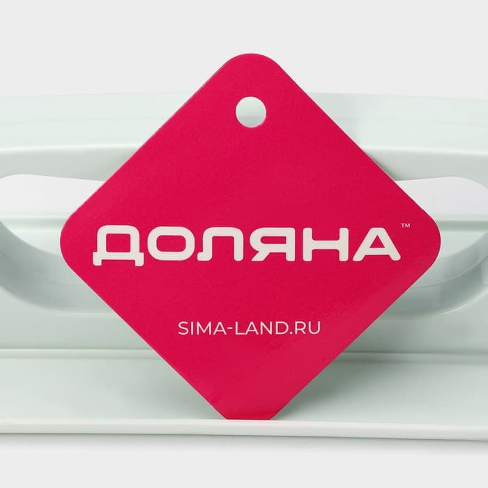 Кондитерский утюжок для мастики Доляна, 20.5×7.2 см, пластик, серый
