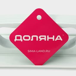 Кондитерский утюжок для мастики Доляна, 20.5×7.2 см, пластик, серый