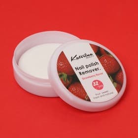 Салфетки для снятия лака, гель-лака, аромат клубники, 32 шт.